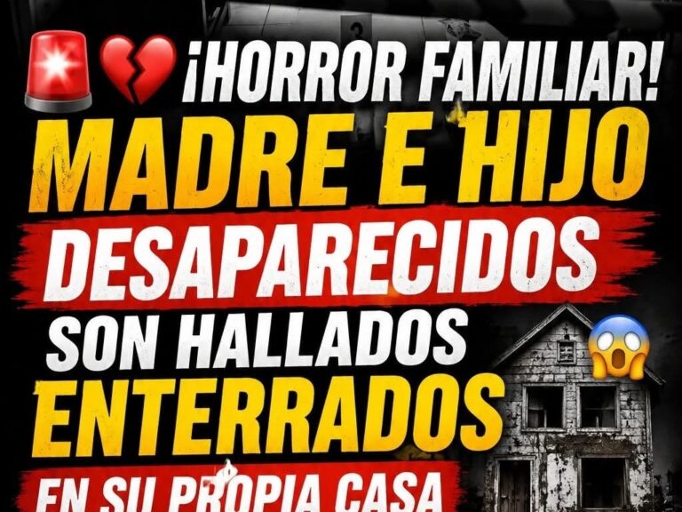 Madre e hijo desaparecidos fueron hallados enterrados dentro de su vivienda y el caso conmociona a Colombia