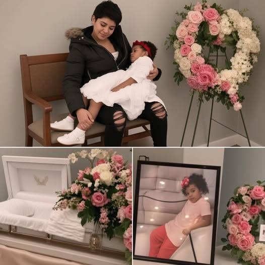 Una madre rompió el protocolo del funeral al sacar a su hija