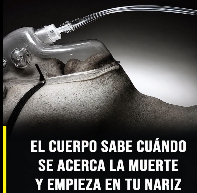 El olor que algunas personas perciben antes de la muerte