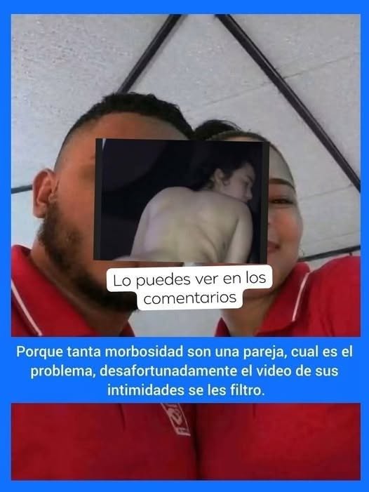 Una pareja se vuelve viral tras la difusión de una publicación sobre un supuesto video íntimo