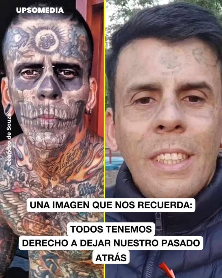 Leandro de Souza tenía 13 años cuando se hizo el primer tatuaje. Nunca paró. Terminó cubriendo el VER MAS…